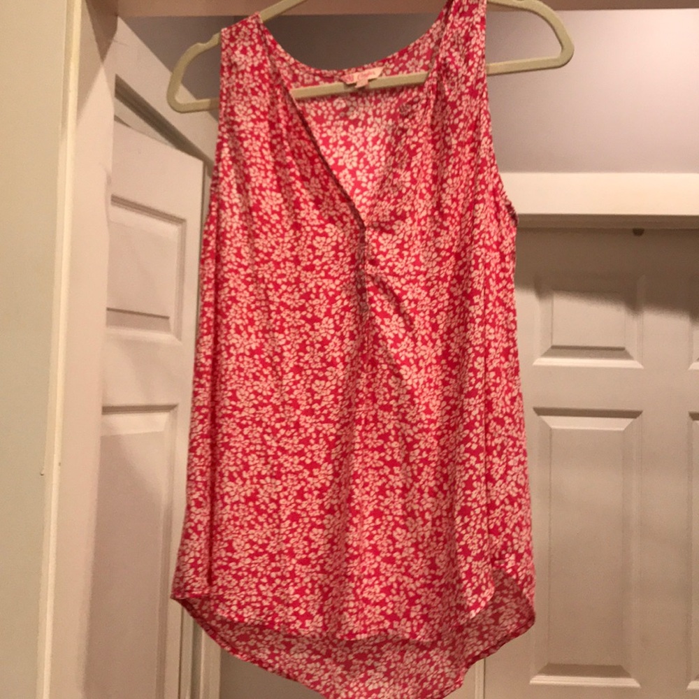 Hot pink blouse